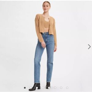 Levi’s 70'S High Rise Slim Straight Jeans